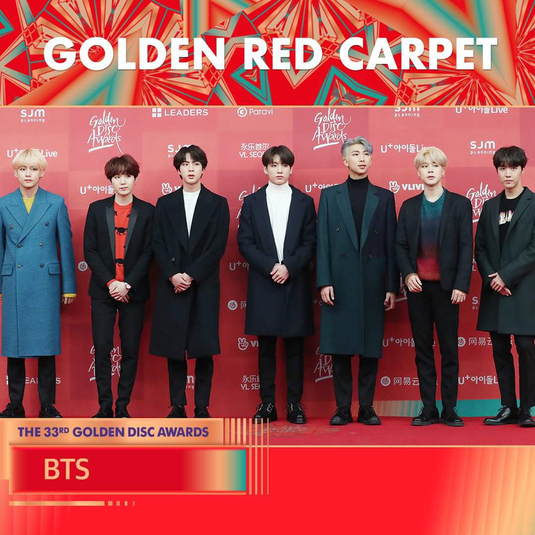 🎀 Press Pictures Of @Bts_Twt From #Gda2019 The 33Rd Golden Disc Awards (Gda)  Day 2 Bts Red Carpet 🎀 | V K O O K Amino
