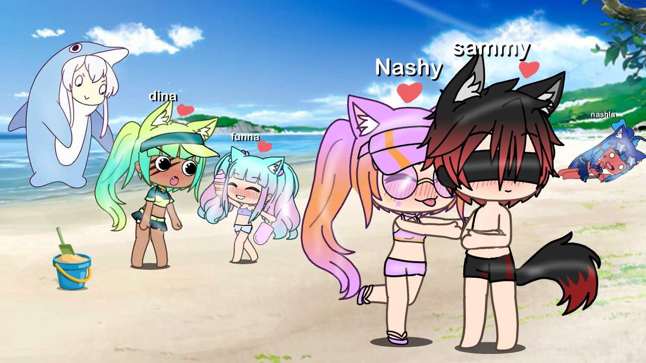 At day beach | Gacha-Life Amino