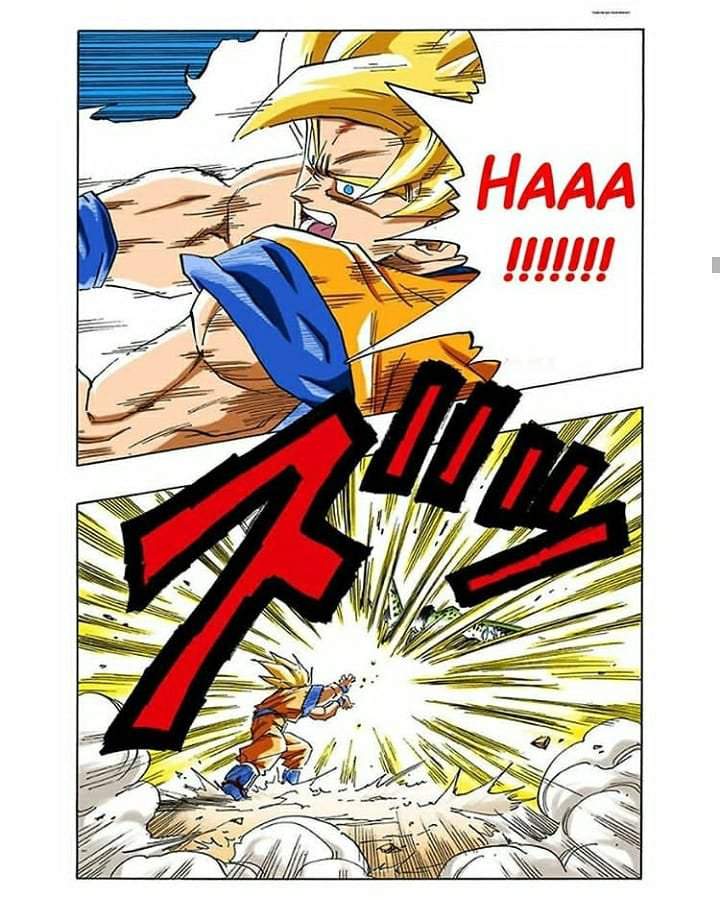 Goku Kamehameha instantanea vs Cell (Manga) | DRAGON BALL ESPAÑOL Amino