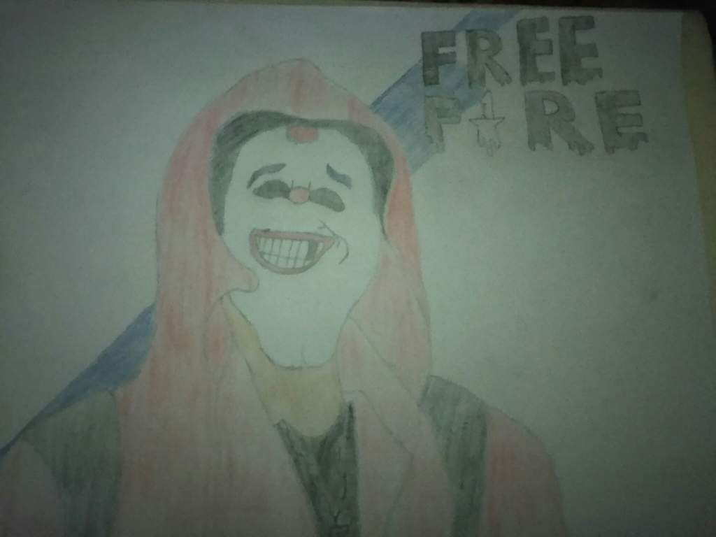 Aqui esta el dibujo del criminal :) | 🔜 Free Fire🔚 Amino