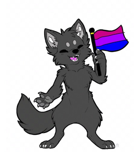 ⚠️Base used⚠️ Bisexual Pride Wolf ;3 | Wiki | 🏳️‍🌈 LGBT +🏳️‍🌈 Amino