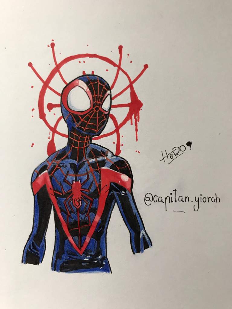 Primer sketch de Miles Morales! | •Cómics• Amino