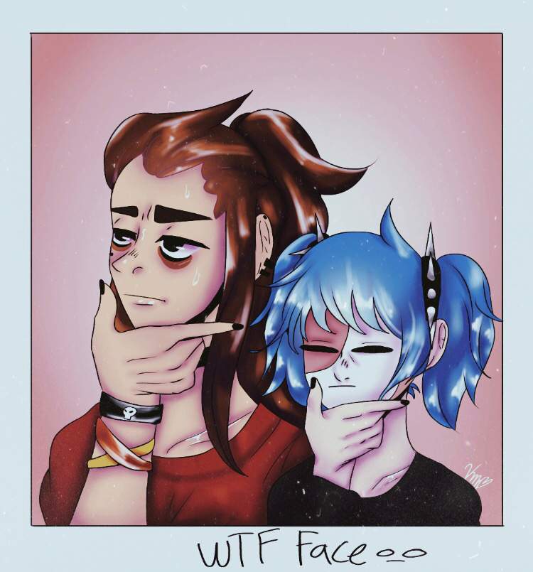 Sally face and Larry face | -Sally Face- Amino