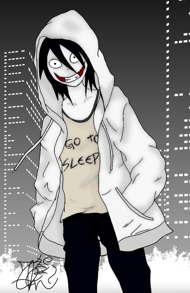 Dibujo de Jeff The Killer | Creppypasta & Terror Amino