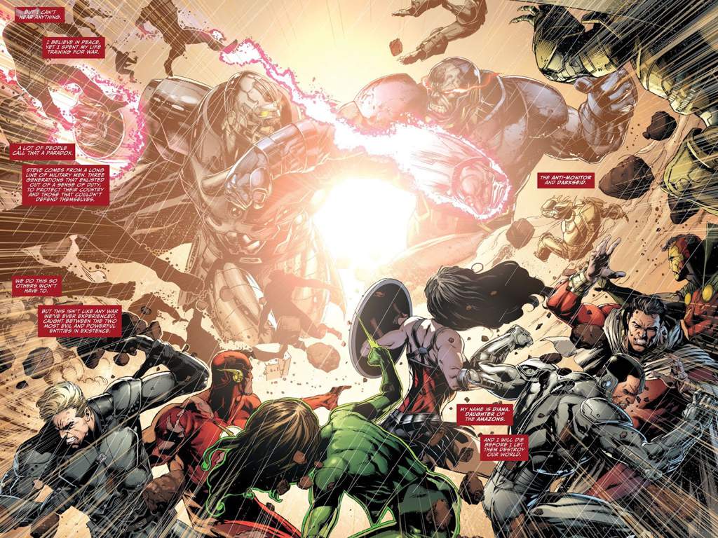 Dc monitor. Darkseid vs Anti Monitor. Анти монитор DC Comics. Лига справедливости против Дарксайда.