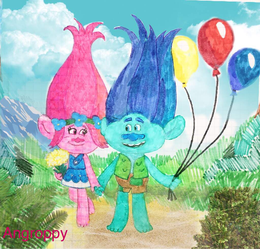 My new art «Trolls The Beat Goes On» | 🌈Trolls' Amino🌈 Amino