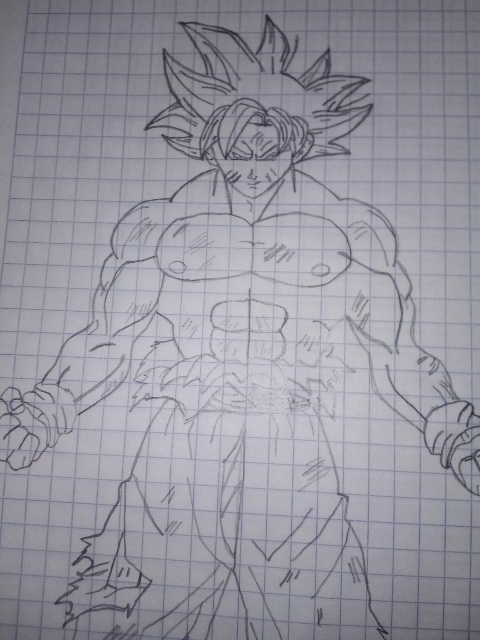 Goku Ultra Instinto 100% | •Arte Amino• Amino