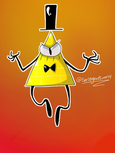 Bill cipher with Starbucks | Gravity Falls Amino