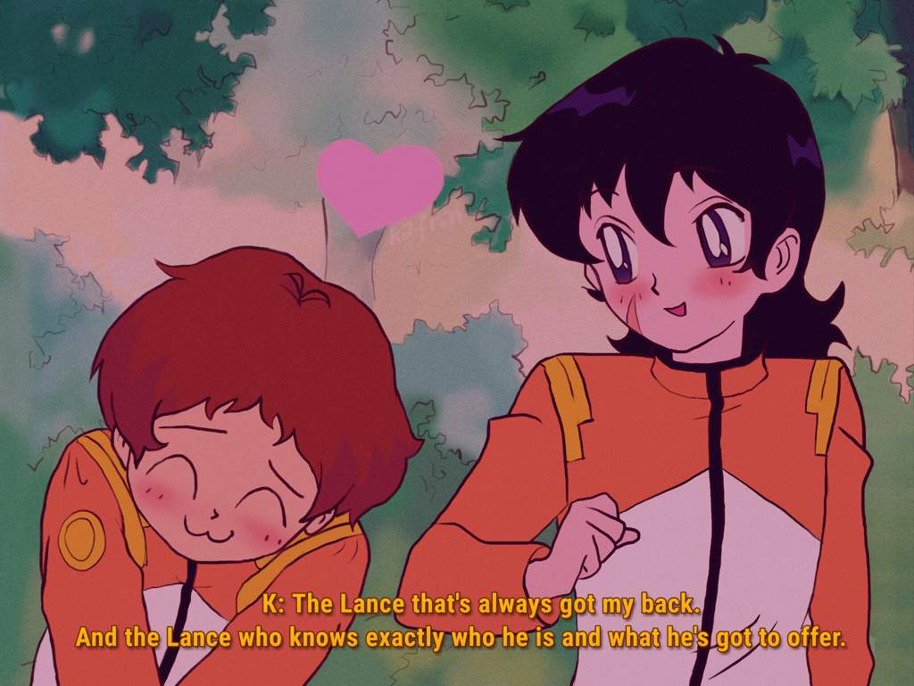 dynamic klance in the old anime style💞 | Voltron Amino