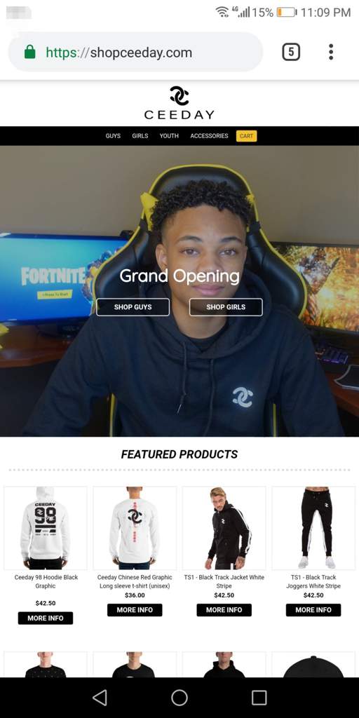 ceeday merch hoodie