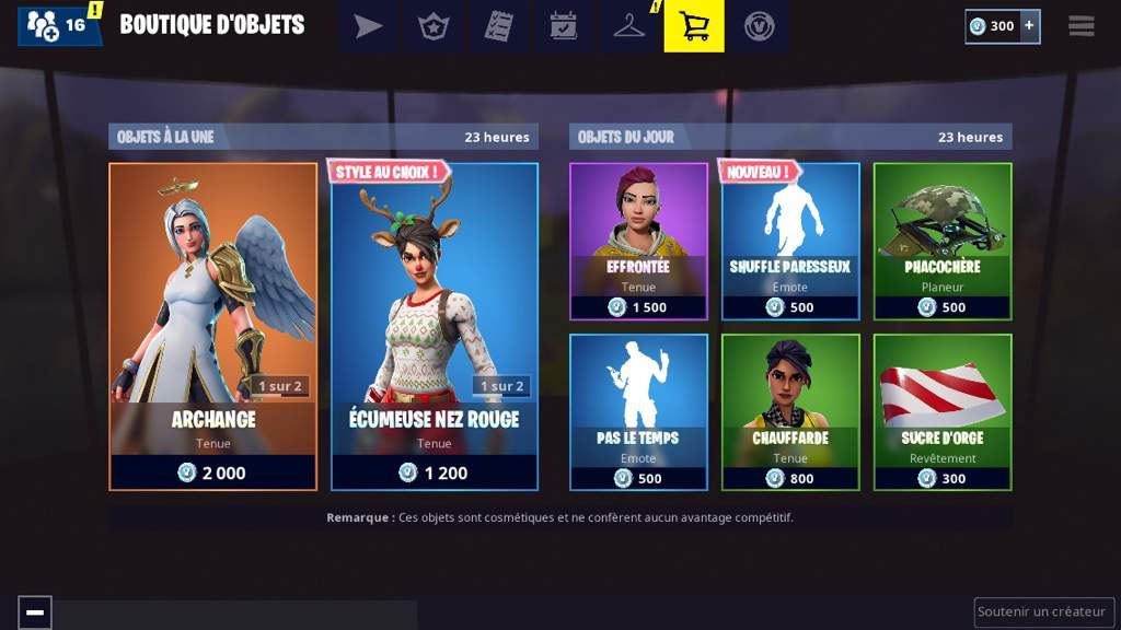  - fortnite boutique du jour