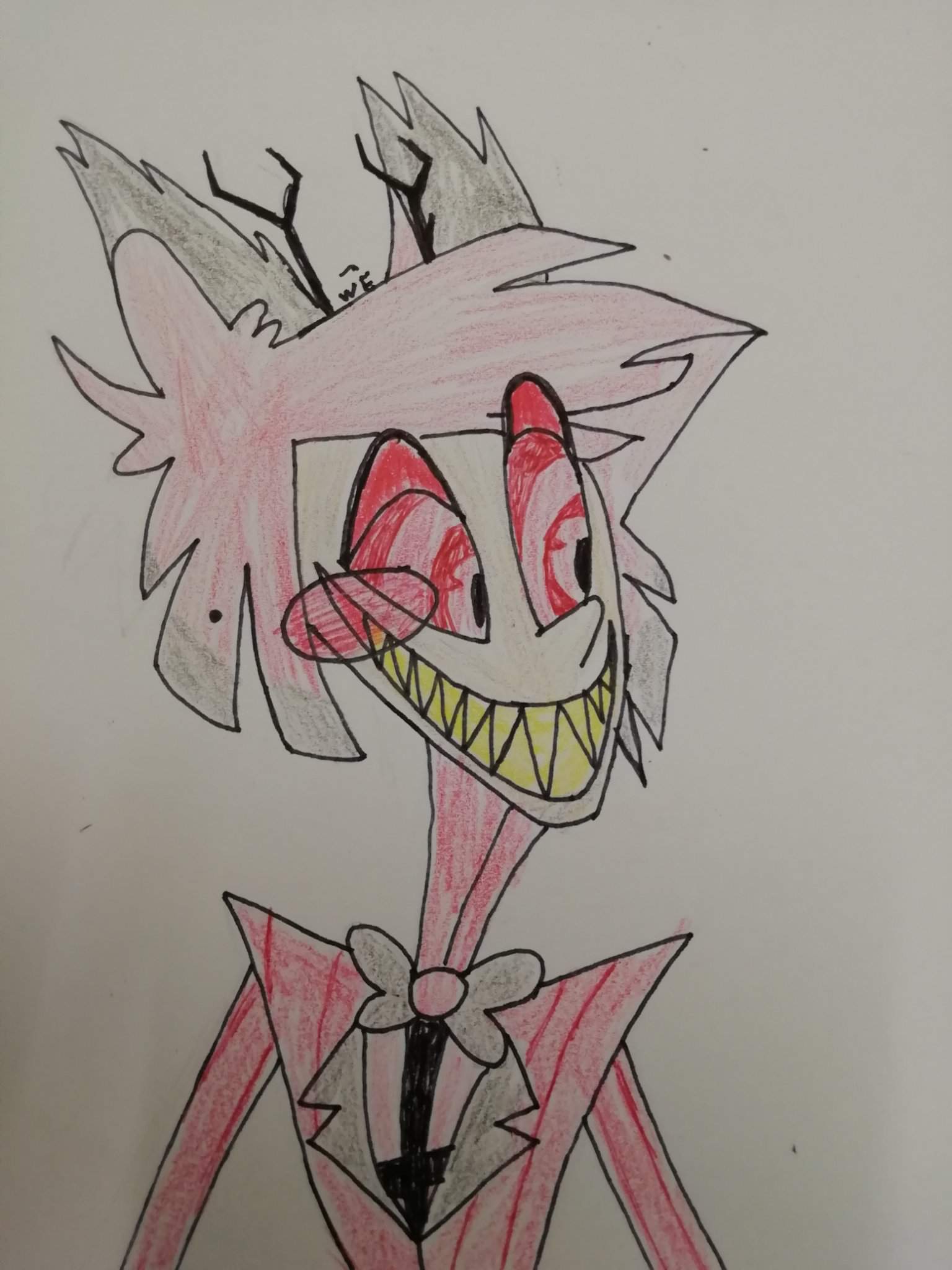 Alastor First FanArt[FA] | Hazbin Hotel (official) Amino