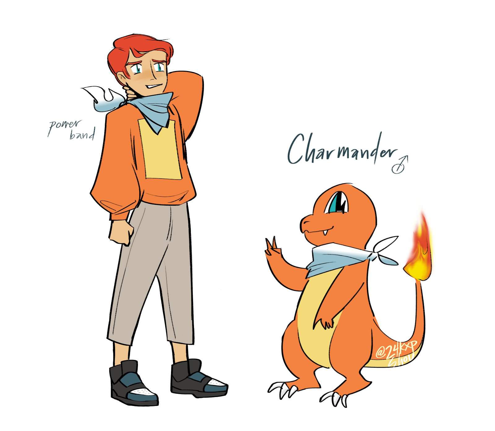 ref.sheet -- Charmander | Pokemon Mystery Dungeon Amino