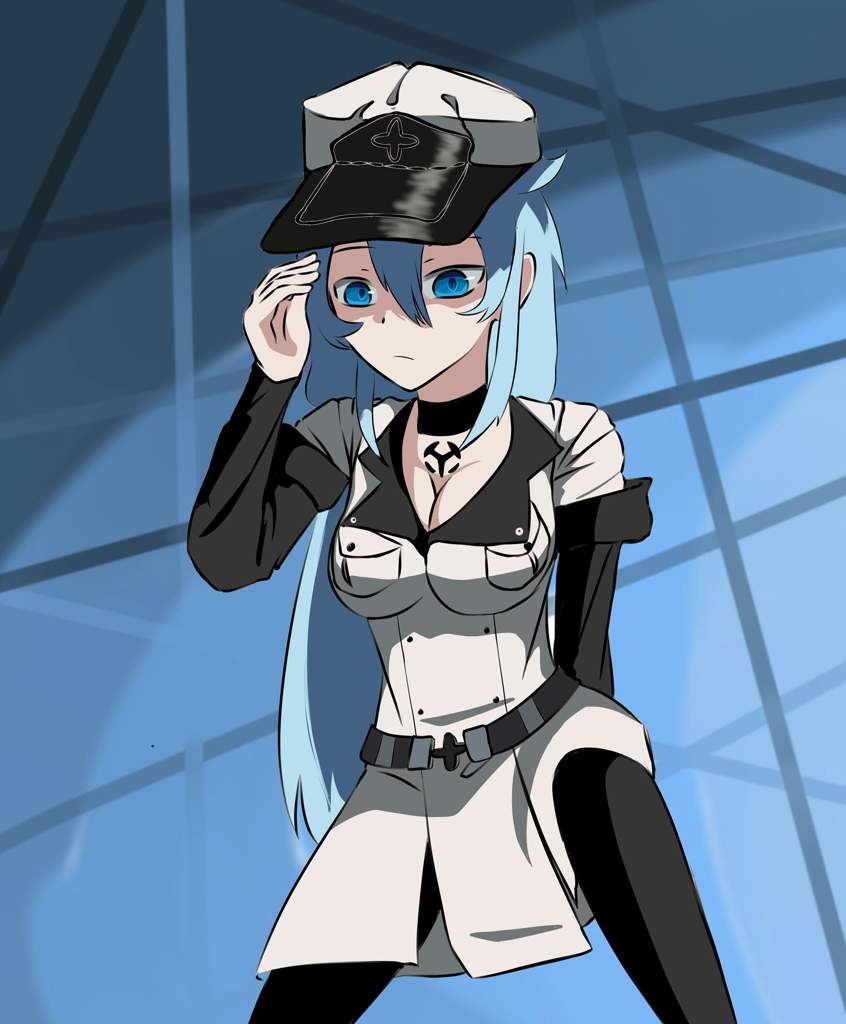 Akame ga kill : Esdeath digital fanart | Anime Amino