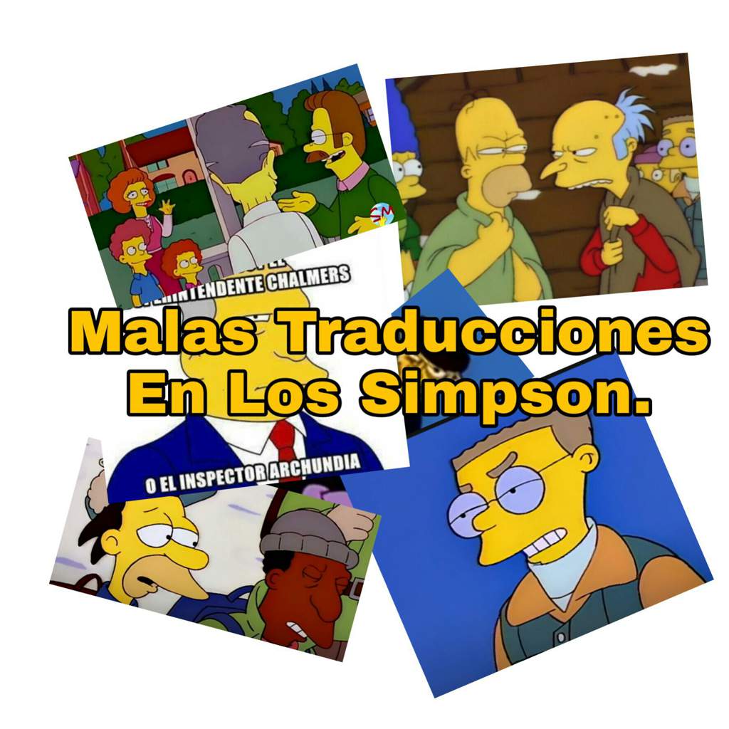 Malas Traducciones En Los Simpson. | 🍩 Los Simpsons Amino