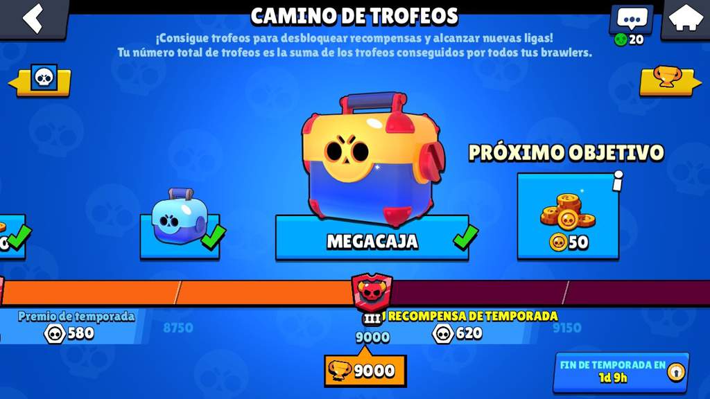 Por Fin 9 000 Copas Mi Lucha Brawl Stars Es Amino - premio de temporada brawl stars