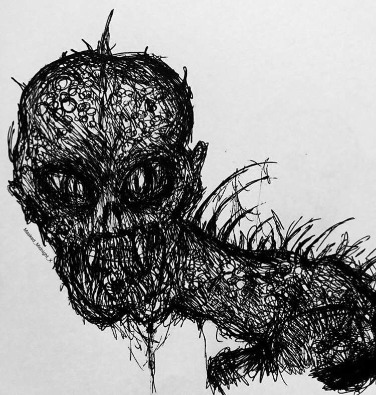 The Creepy Cryptid Drawing Collection | Horror Amino