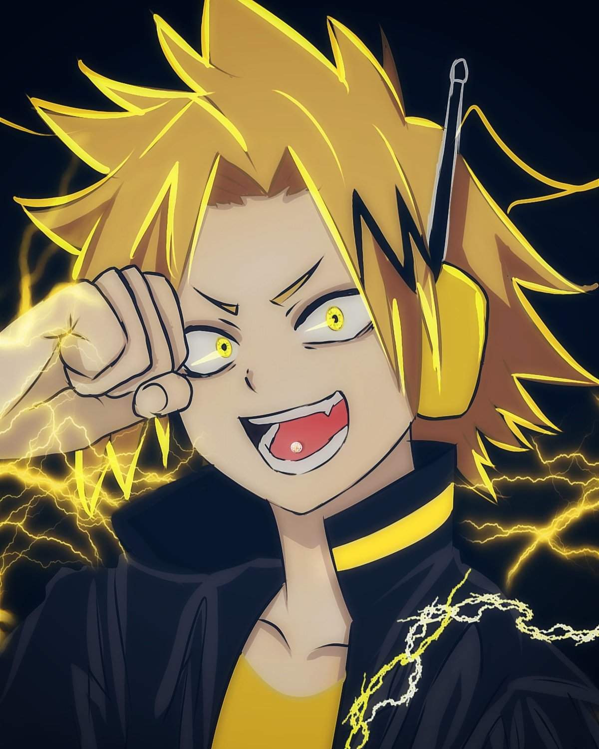 Kaminari Fanart| Villian Au pt.4 | Boku No Hero Academia Amino. Amino