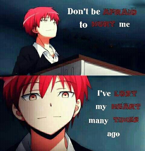 Karma quotes | Anime Amino