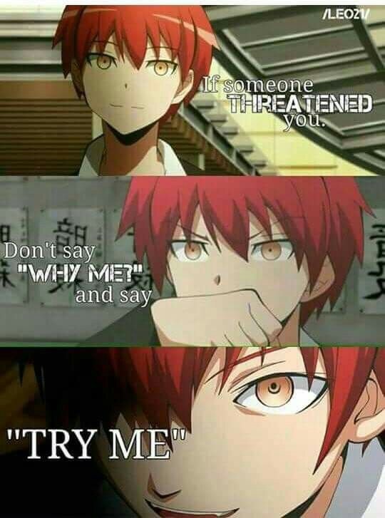 Karma quotes | Anime Amino