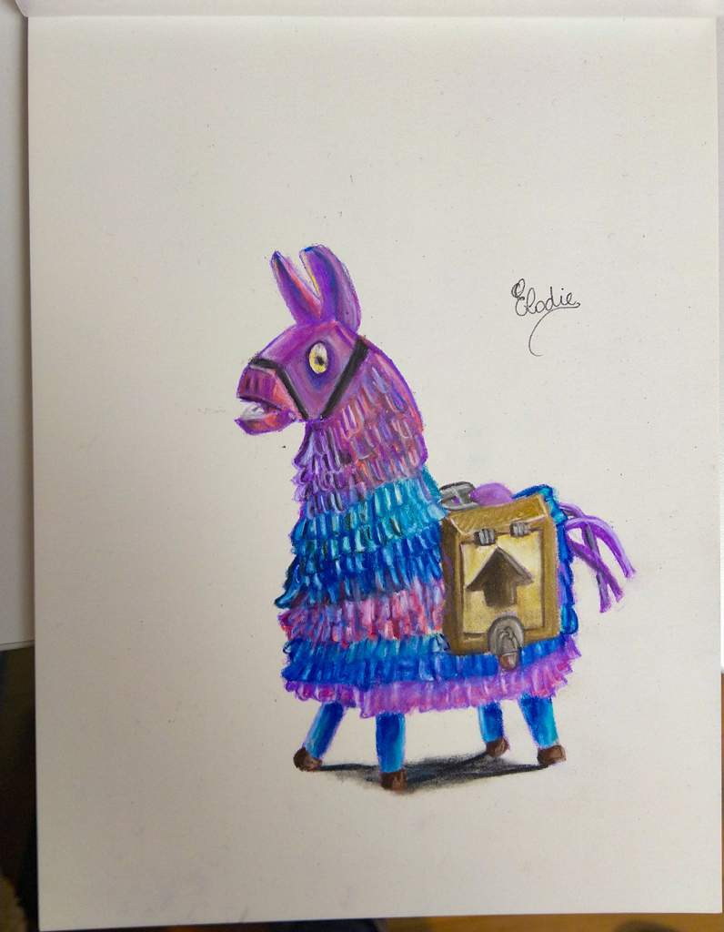 dessin lama fortnite - comment dessiner le lama de fortnite