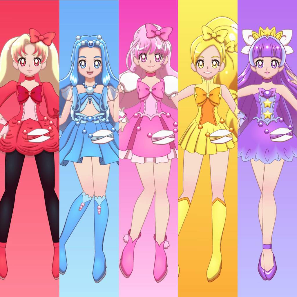 Wonderful PreCure Civilian/Cures Designs | Chise’s Precure Amino