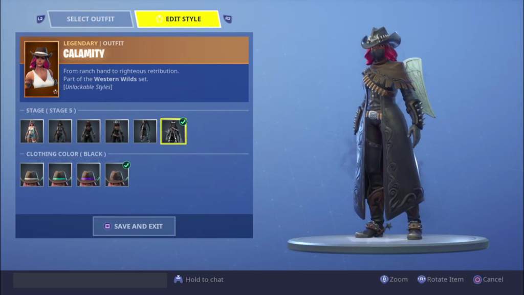 my main skin used to cloaked star but now its max calamity black for some reason - cloaked star skin fortnite