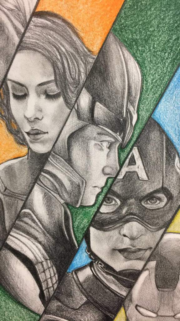 Avengers! Pencil drawing Marvel Amino