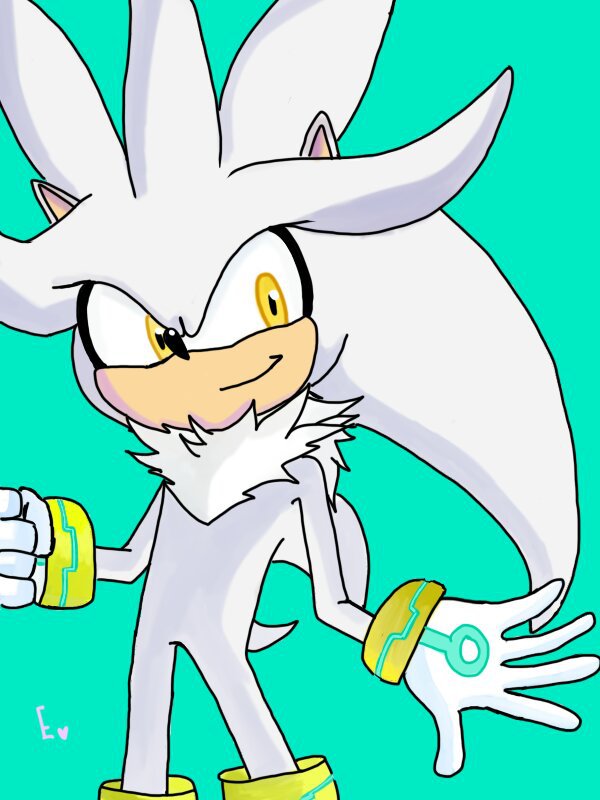 DIBUJO DE SILVER. | Sonic the Hedgehog Español Amino