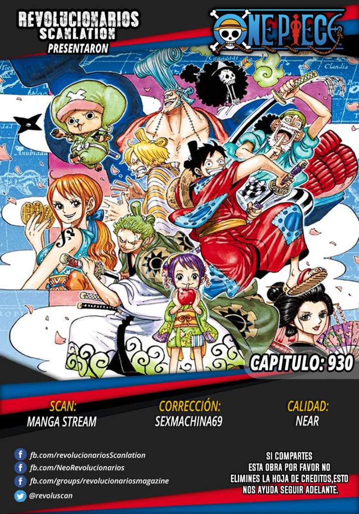 Capítulo 930 | Wiki | •One Piece• Amino