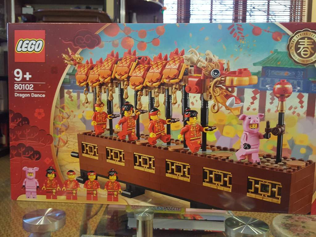 lego chinese new year dragon dance