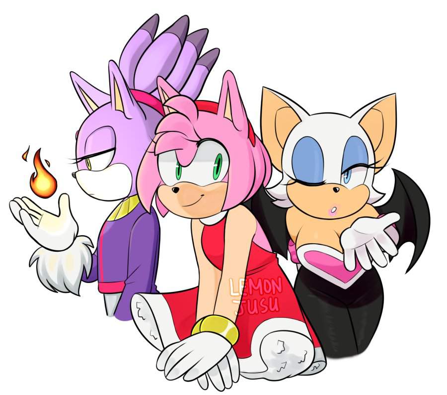 Old art of Sonic girls | Sonic the Hedgehog! Amino