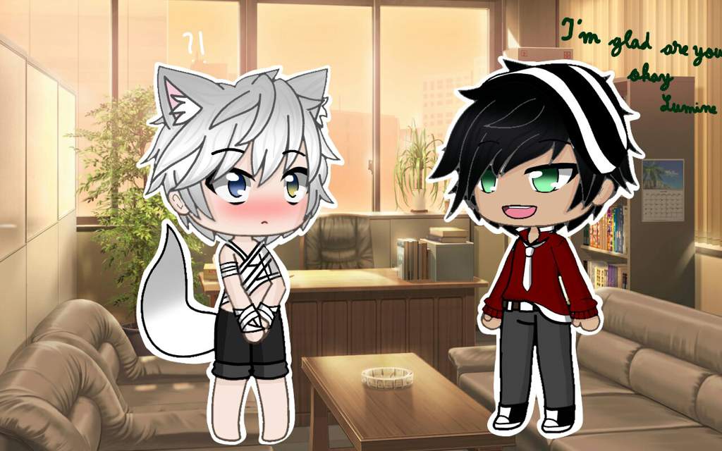 Komine (Kody x Lumine) in gacha life | Official Lumine Amino