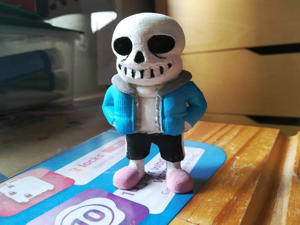 Sans 3D print Undertale Amino