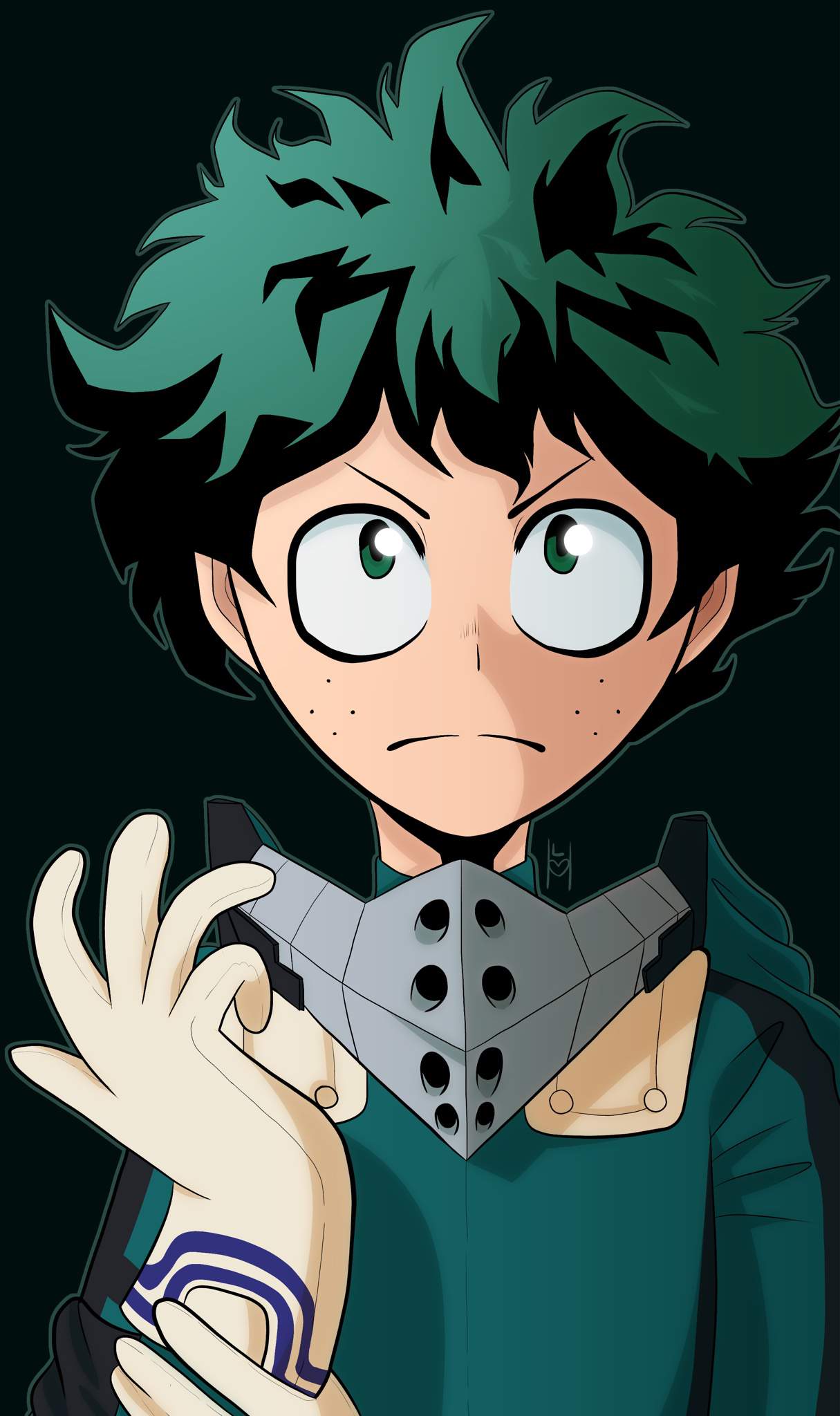 Yay I drew Deku in Horikoshi’s style! | My Hero Academia Amino