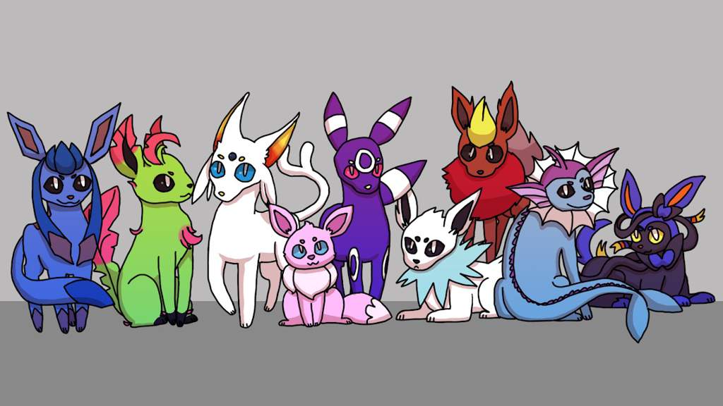 The Eeveelutions Get New Shinies | 🎨Pokemon Art/Drawing Amino 🎨 Amino