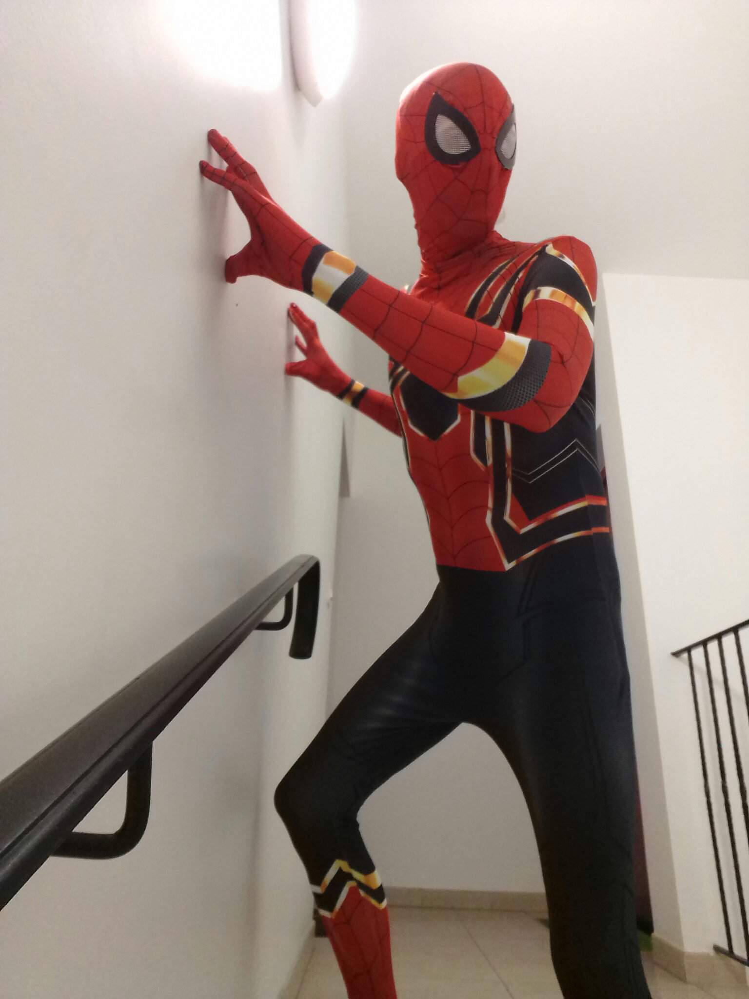 New costume . Iron spider | Comics Amino