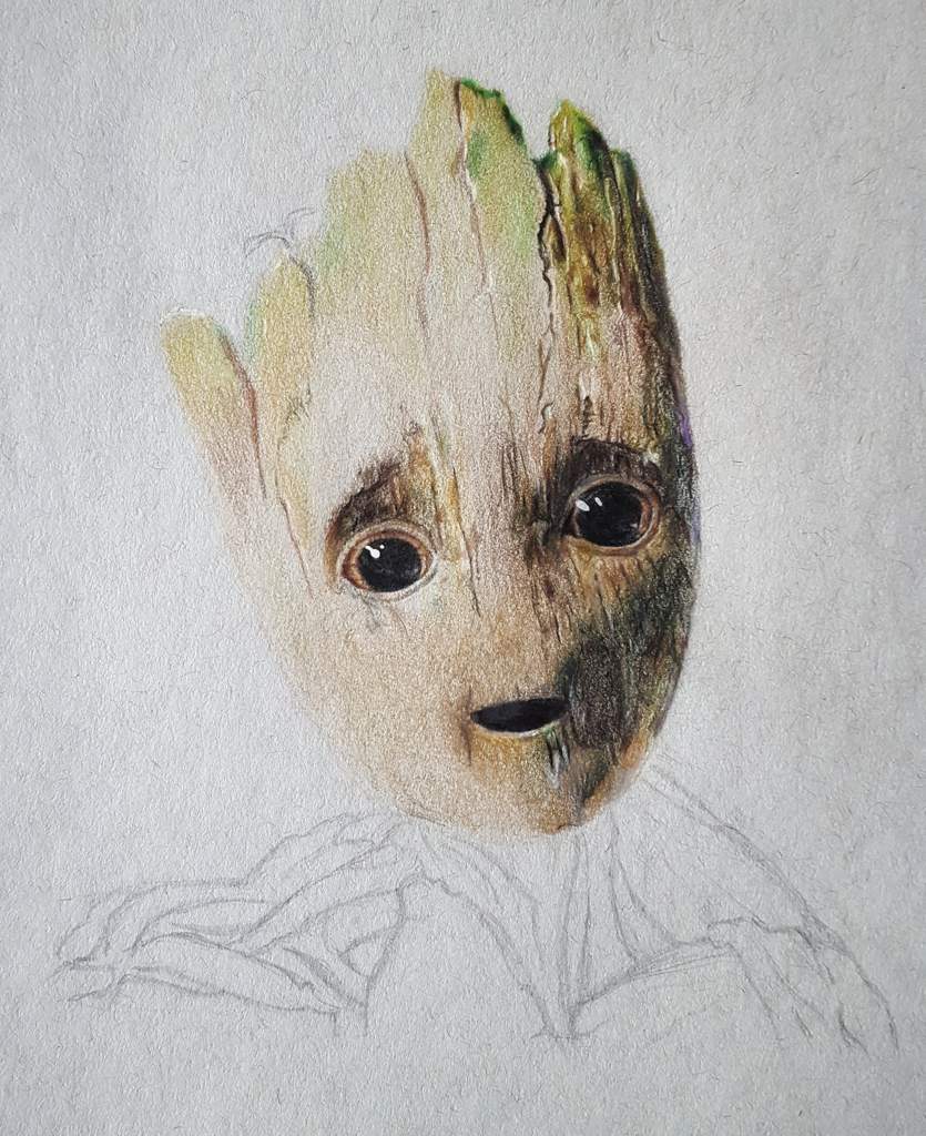 Baby Groot Drawing/Art | Comics Amino