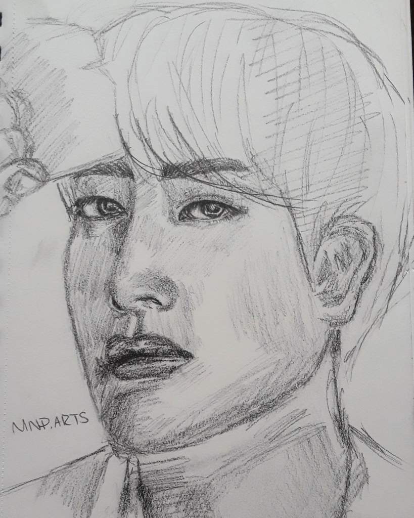 BTS V Drawing | Kpop FanArt Amino