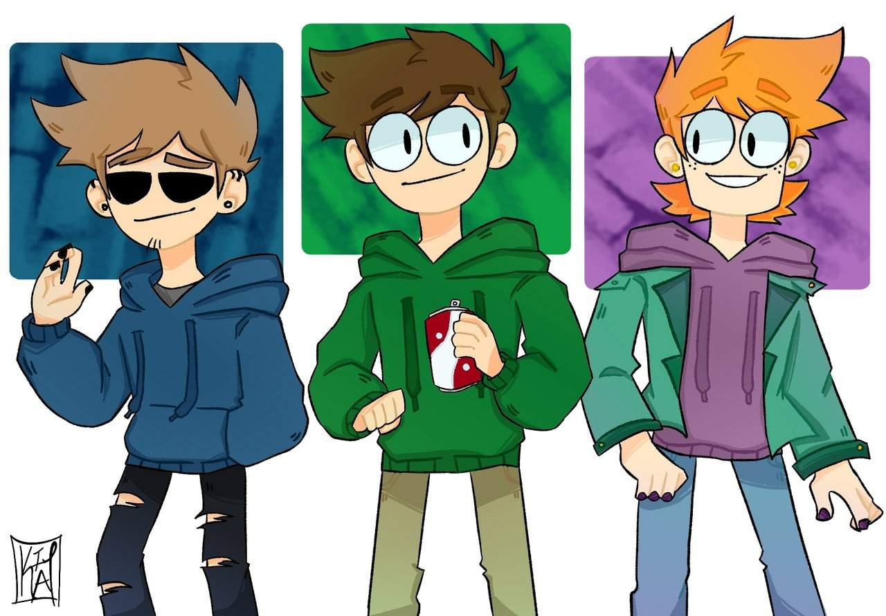 The Gang (again) 🌎 <b>Eddsworld</b> 🌎 Amino.