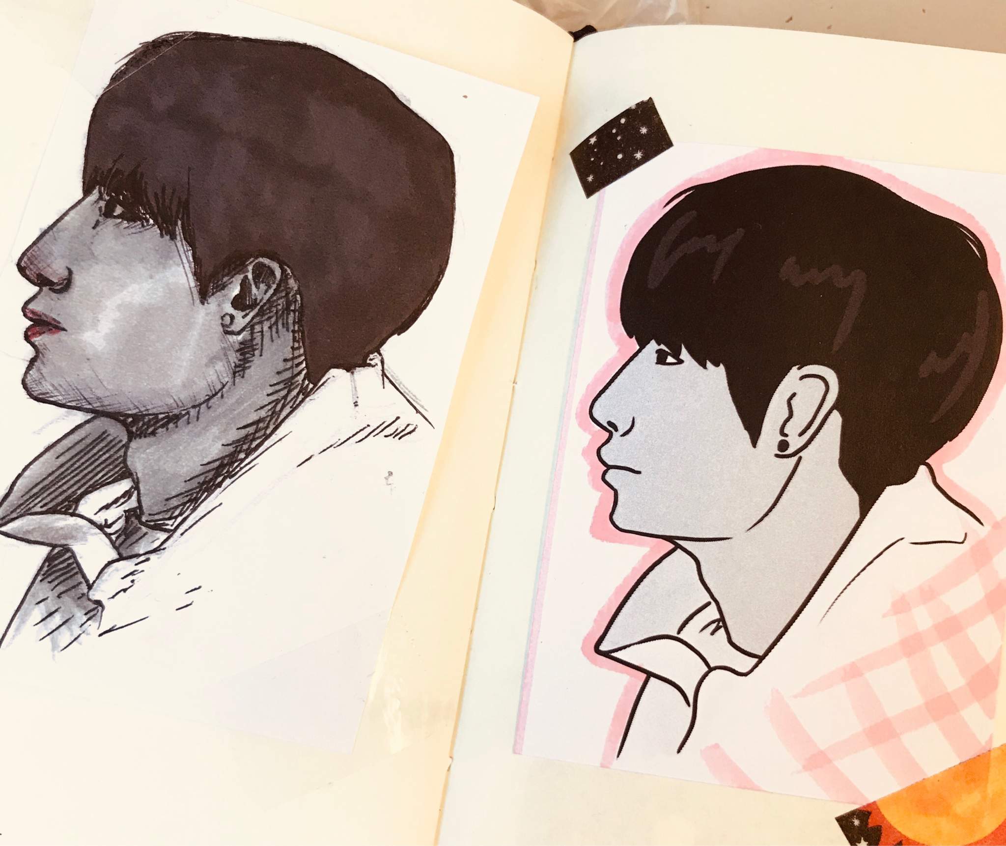 Bang Chan Sketches | Stray Kids Amino