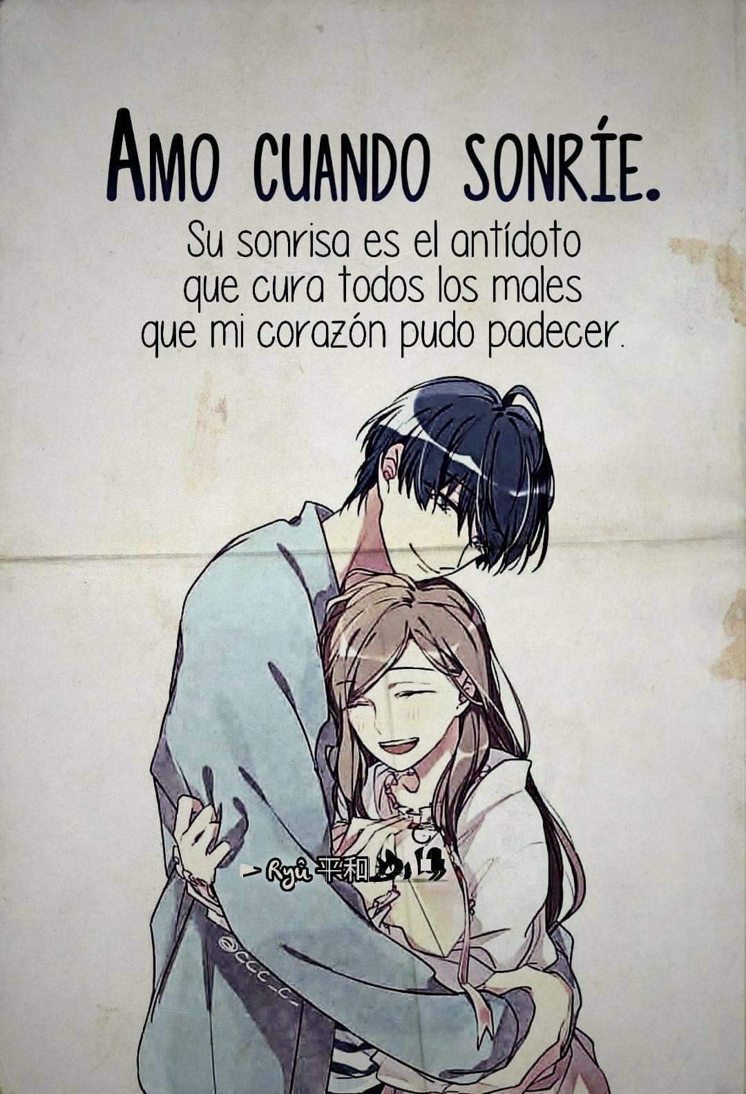 Amo cuando sonríe 💕 | •Anime• Amino
