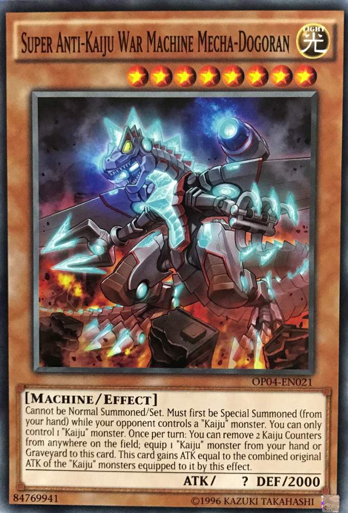 YuGiOh Super Anti-Kaiju War Machine Mecha Thunder King SAST DE081 TCG AJ 