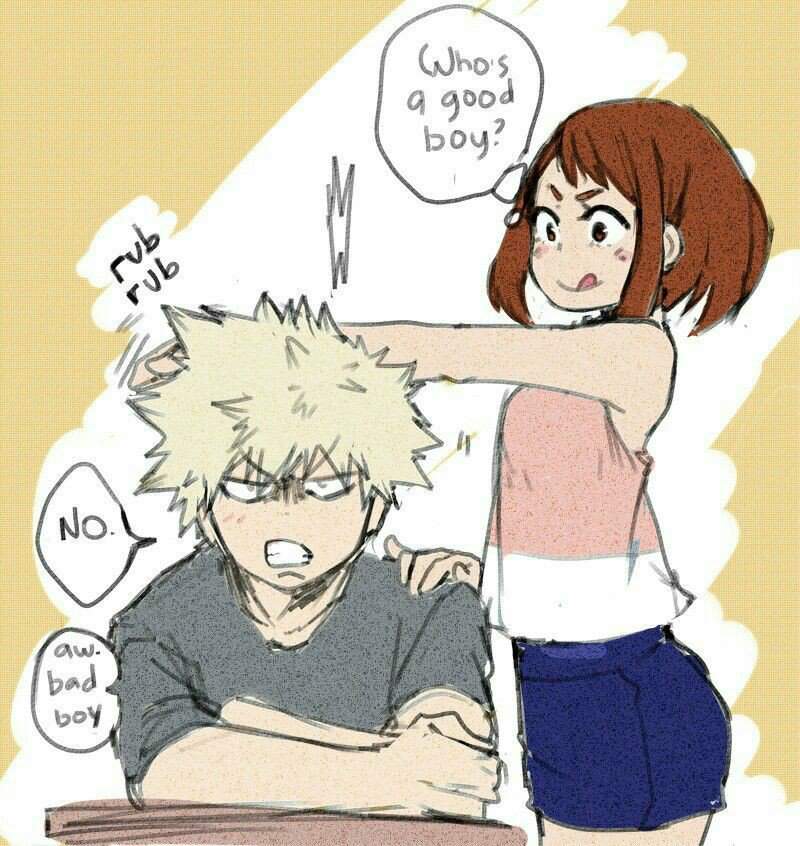 Kacchako doodles by Dailykrumbs on Pixiv | My Hero Academia Amino