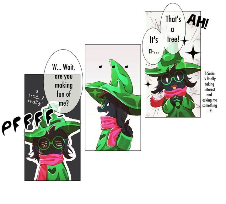 Eres Hermoso Y Perfecto Comic Delta Rune Kris X Ralsei Undertale Español Amino