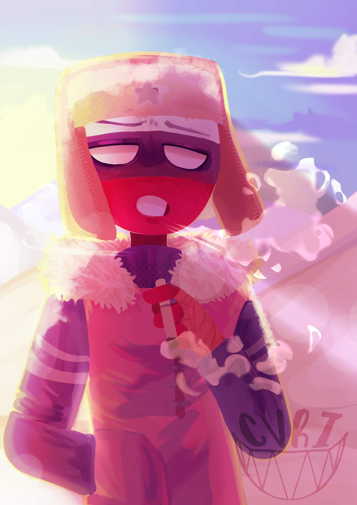 RUSIA [FanArt] | °• CountryHumans •° Amino