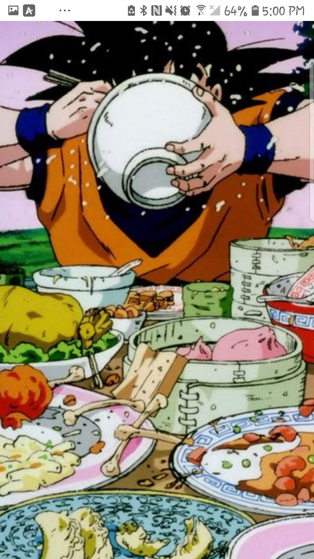 People do you thing that goku eat to much | DragonBallZ Amino