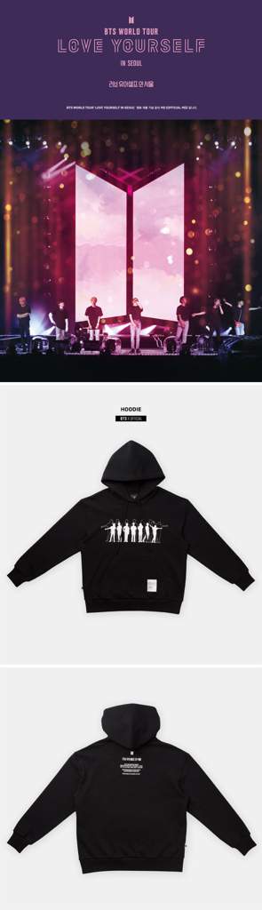 bts ly tour hoodie