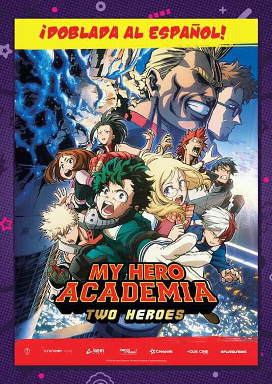 My Hero Academia Two Heroes en Español Latino Boku No