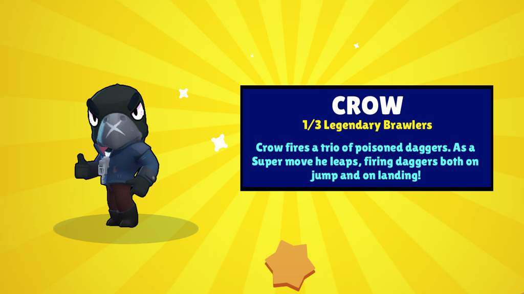 brawl stars crow t shirt